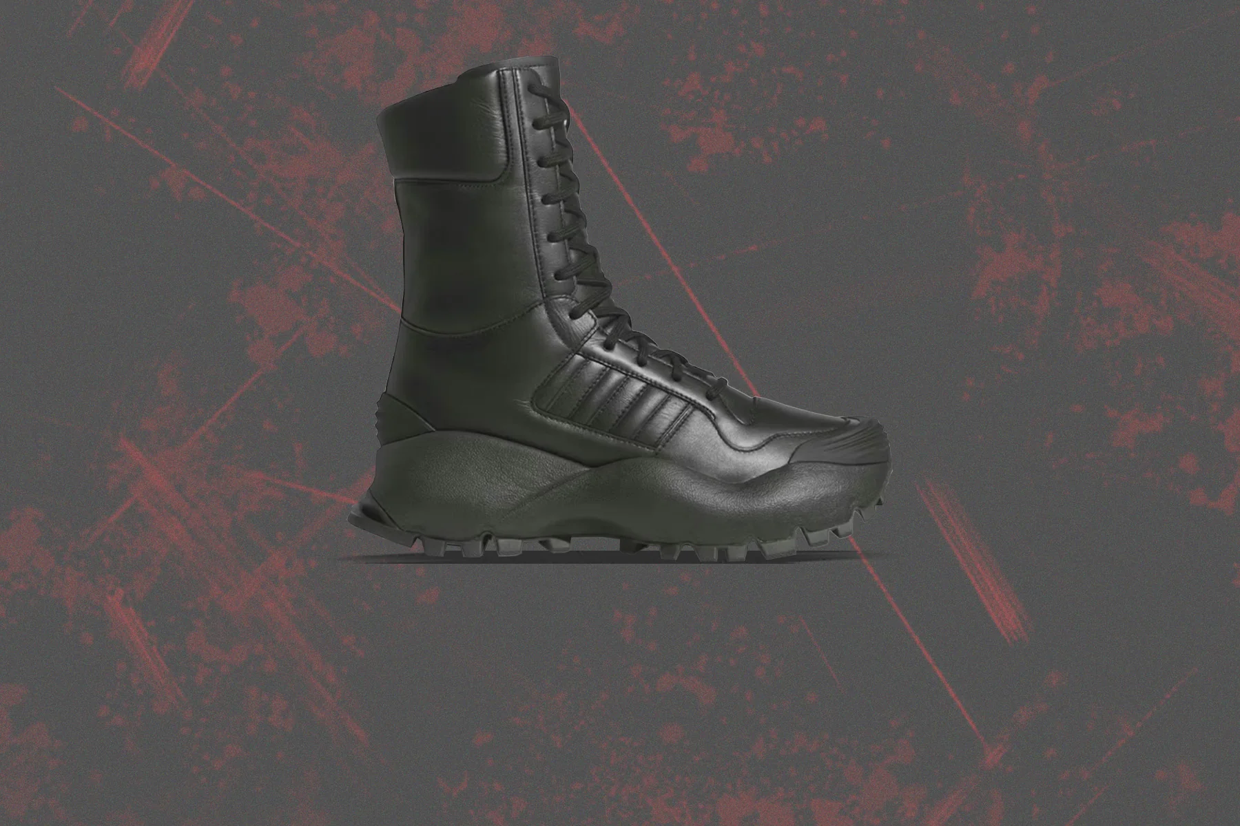 Adidas Originals x Willy Chavarria Forum Boot - Core Black/Core Black/Carbon - Image 5