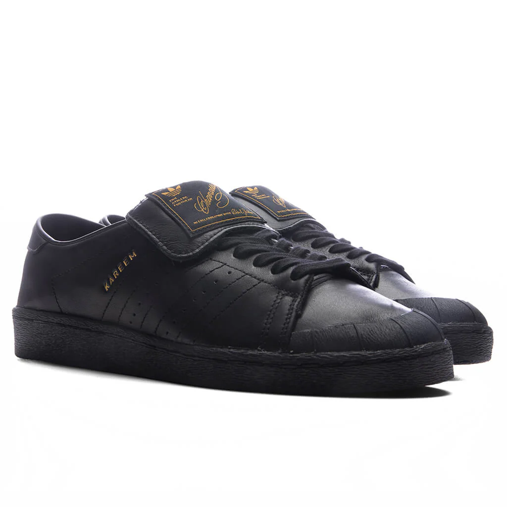 Adidas Originals x Willy Chavarria Jabbar Low - Core Black/Core Black/Gold Metallic - Image 2