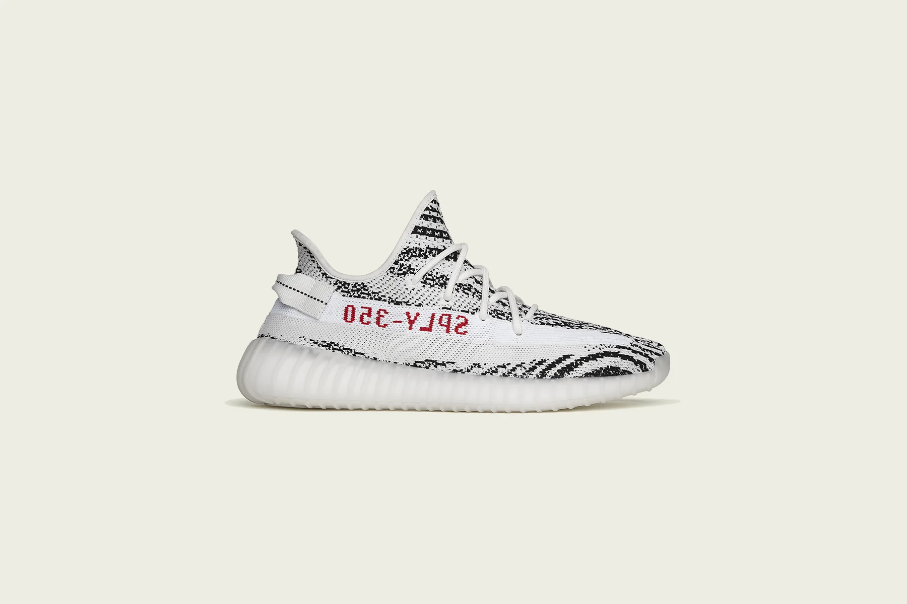 Yeezy Boost 350 V2 'Zebra' - White/Black - Image 2
