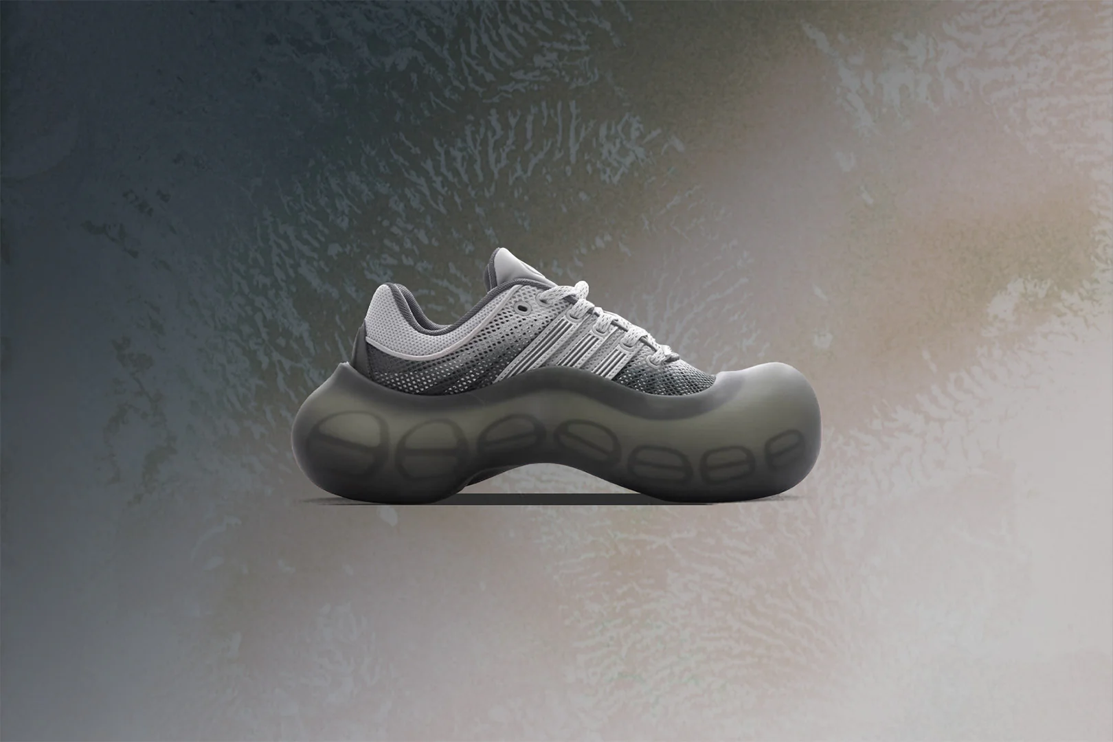 Adidas x Avavav Women's Bubble GB - Grey One/Grey Two/Night Cargo - Image 5