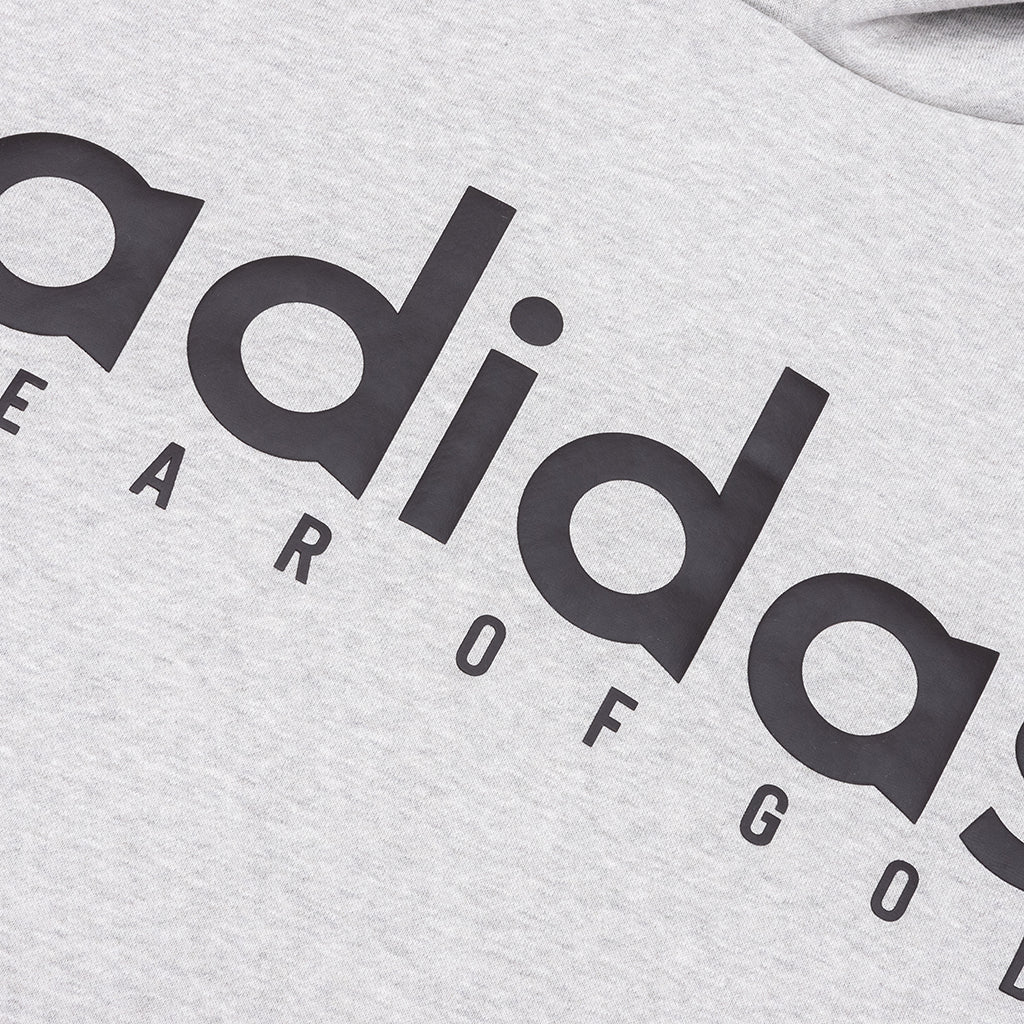 Fear of God Athletics x Adidas Hoodie - Heather Grey - Image 3