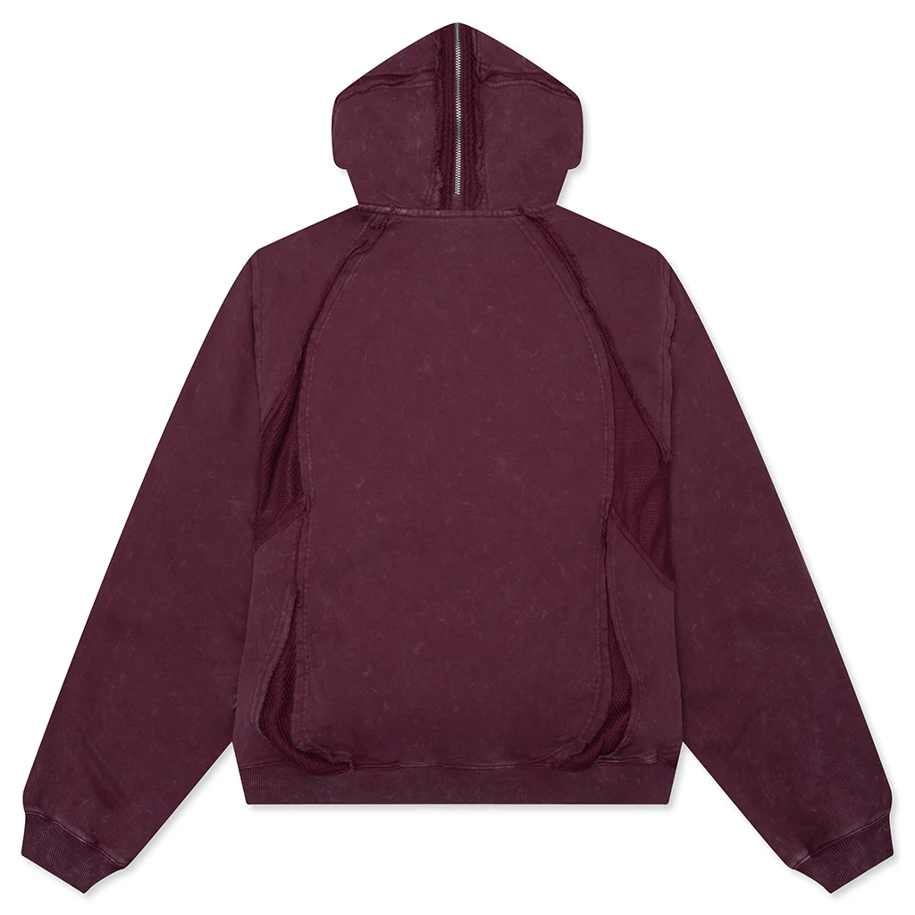 Adidas x Thug Club TG Sweat Hoodie - Maroon - Image 2