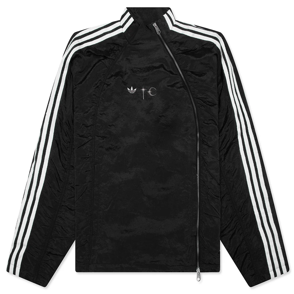 Adidas x Thug Club Woven Track Top - Black/Silver Metallic