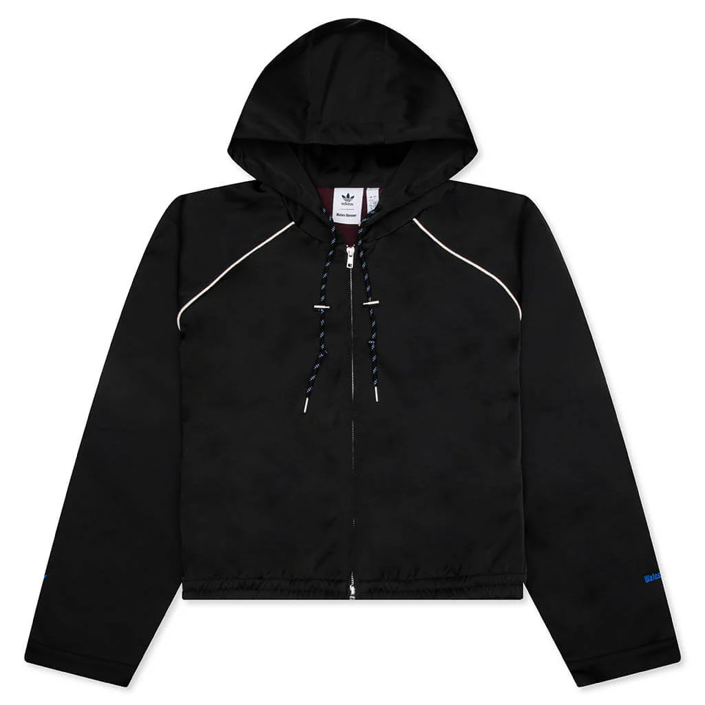 Adidas x Wales Bonner Women's Satin Hoodie - Black