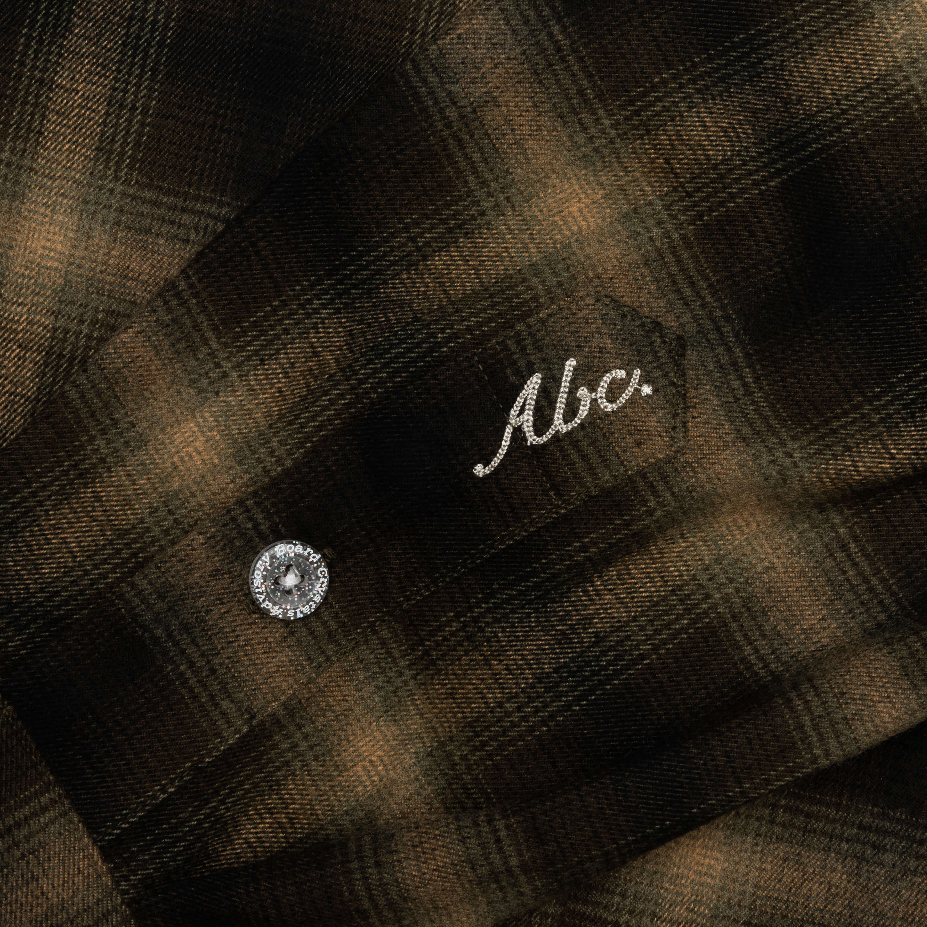 Abc. Flannel Plaid Puffer Quilted Jacket - Green - Image 5