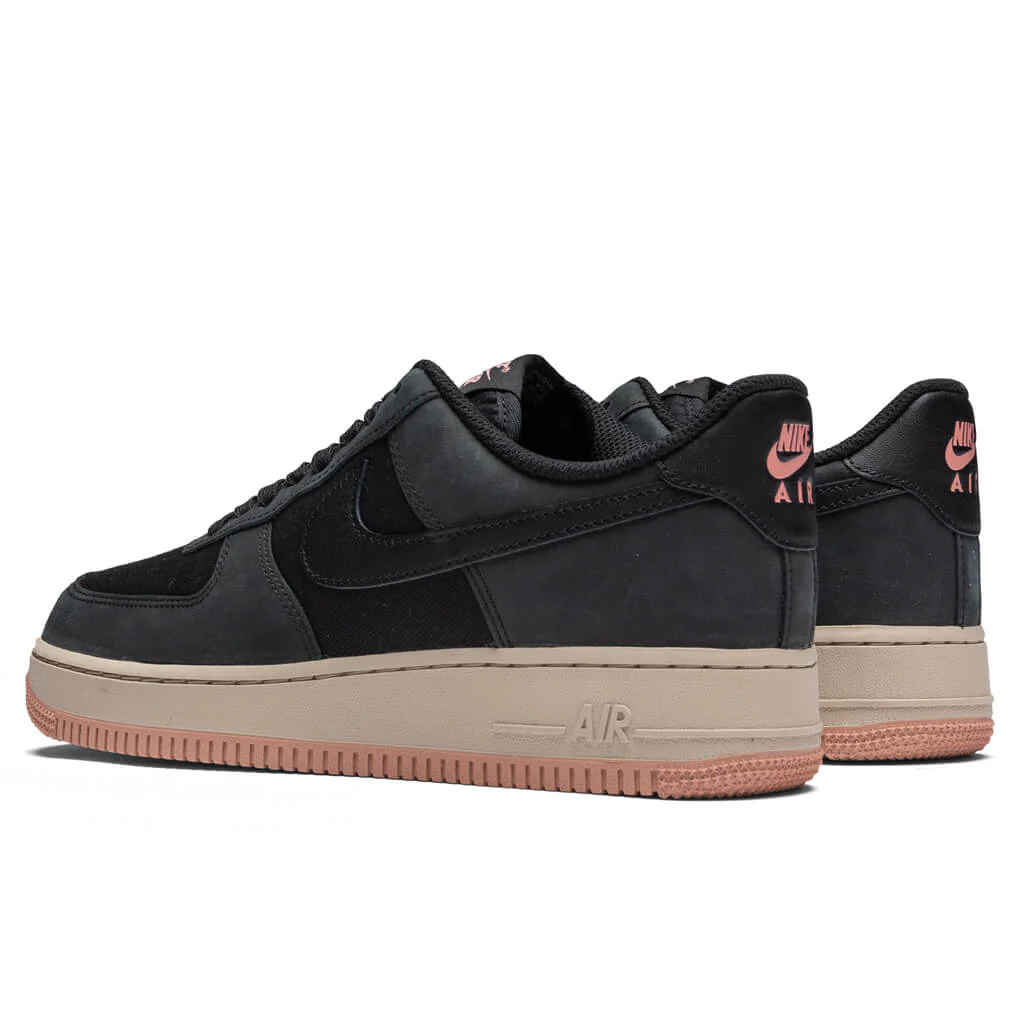 Air Force 1 '07 LX - Black/Red Stardust/Sanddrift - Image 3