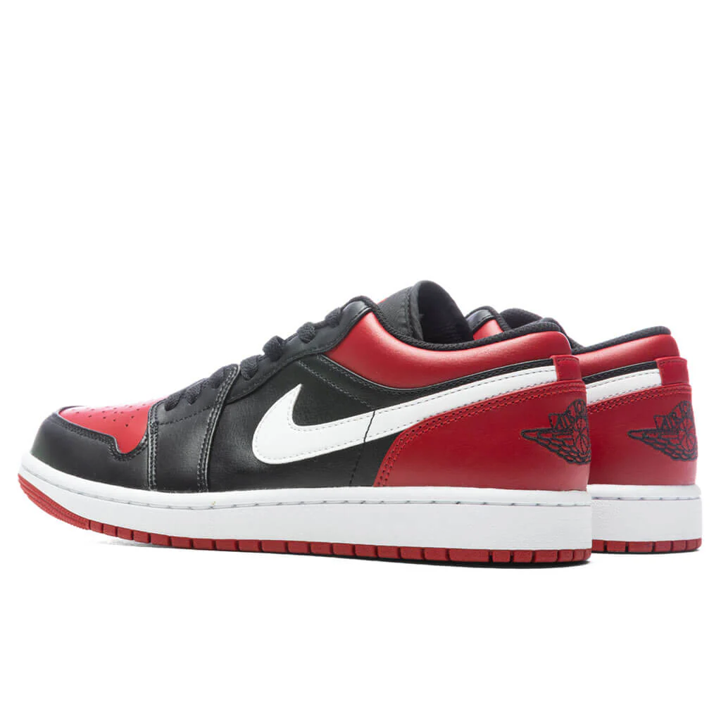 Air Jordan 1 Low - Black/Gym Red/White - Image 3