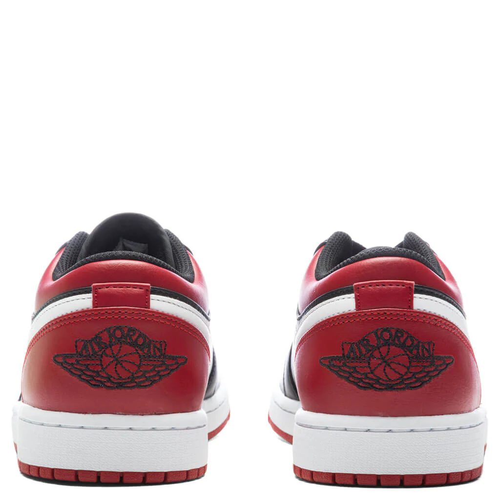 Air Jordan 1 Low - Black/Gym Red/White - Image 4