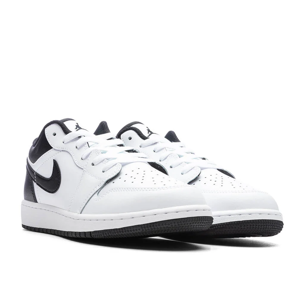 Air Jordan 1 Low (GS) - White/Black - Image 2