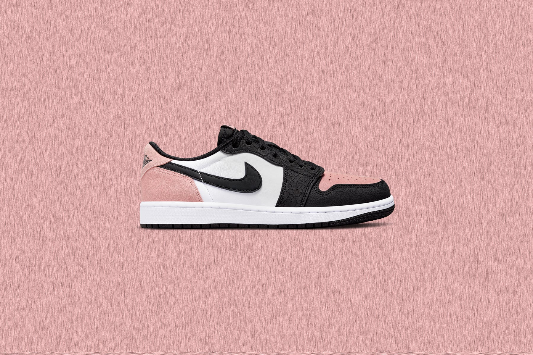 Air Jordan 1 Low OG - Black/Bleached Coral/White - Image 5