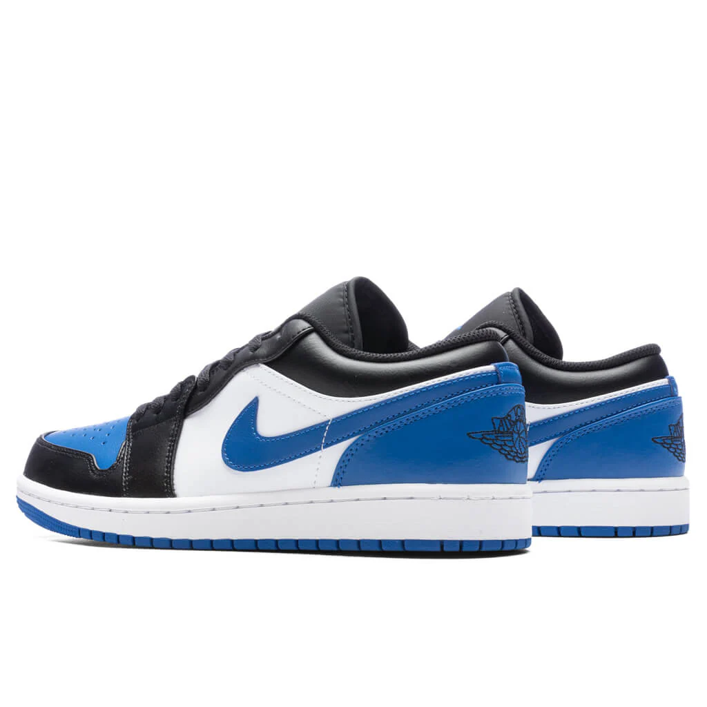 Air Jordan 1 Low - White/Royal Blue/Black - Image 3