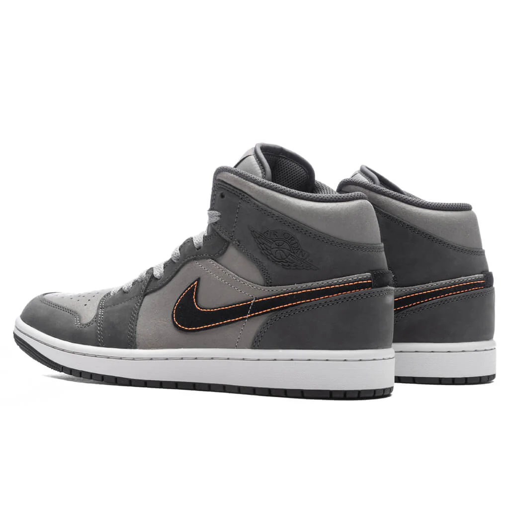 Air Jordan 1 Mid SE - Night Stadium/Black/Flat Pewter - Image 3