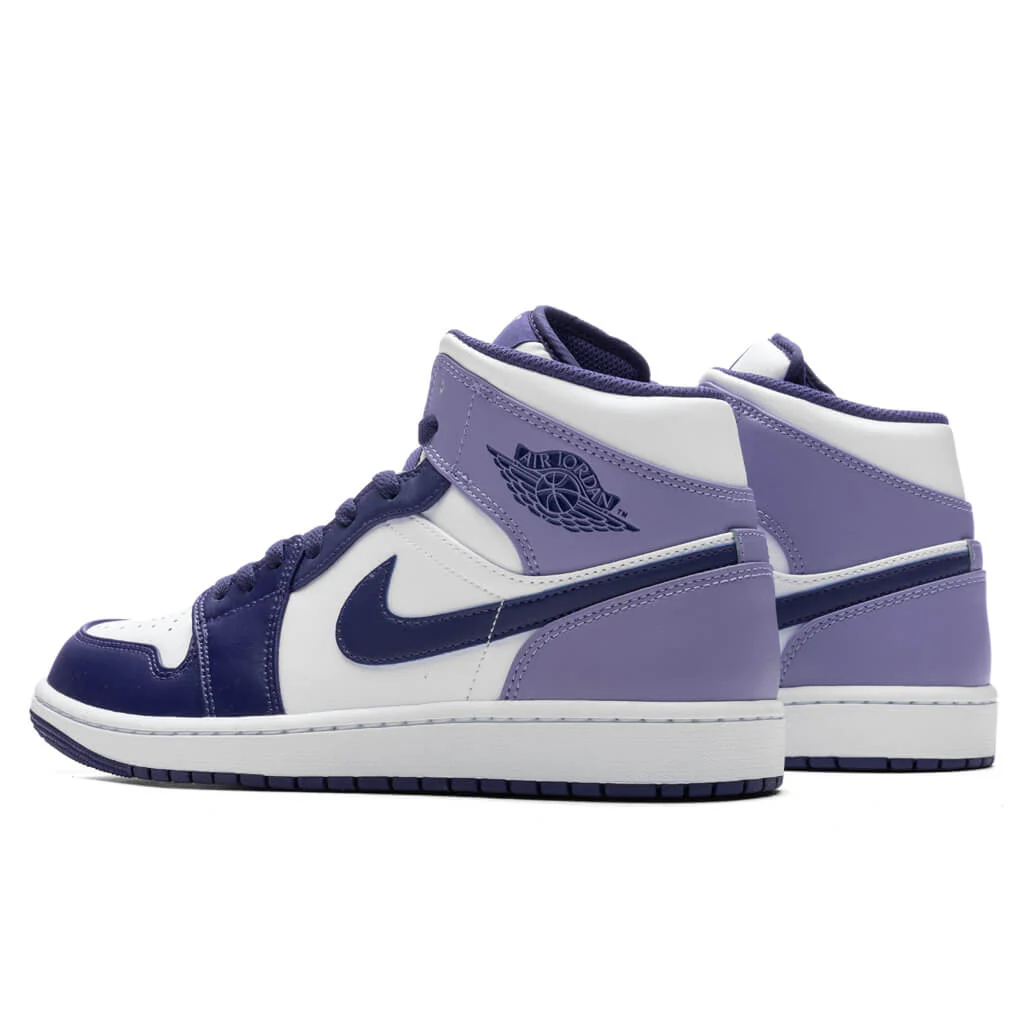 Air Jordan 1 Mid - Sky J Purple/Sky J Purple/White - Image 3