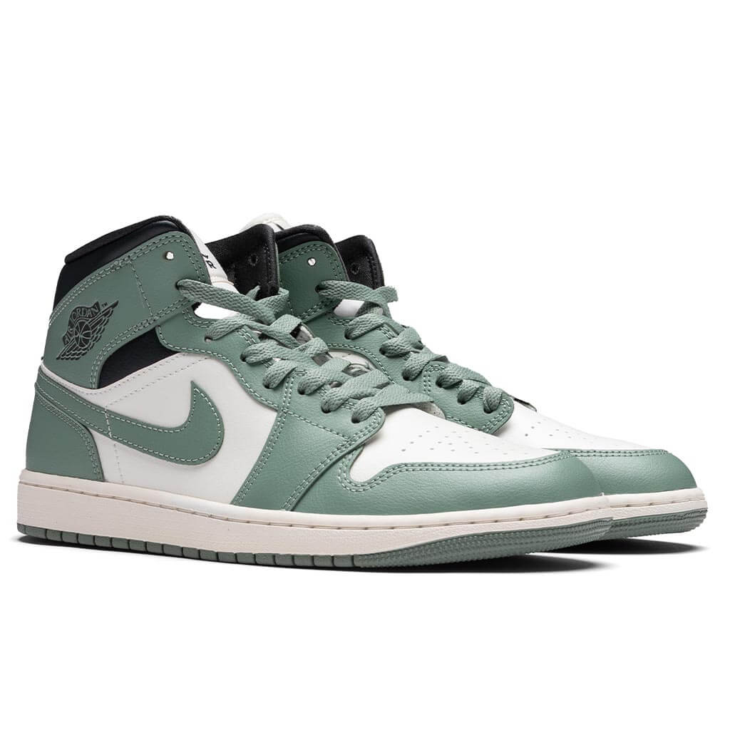 Women's Air Jordan 1 Mid - Sail/Jade Smoke/Anthracite - Image 2