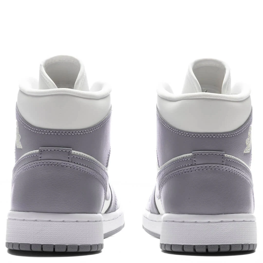 Women's Air Jordan 1 Mid - Sail/Stealth/White - Image 4