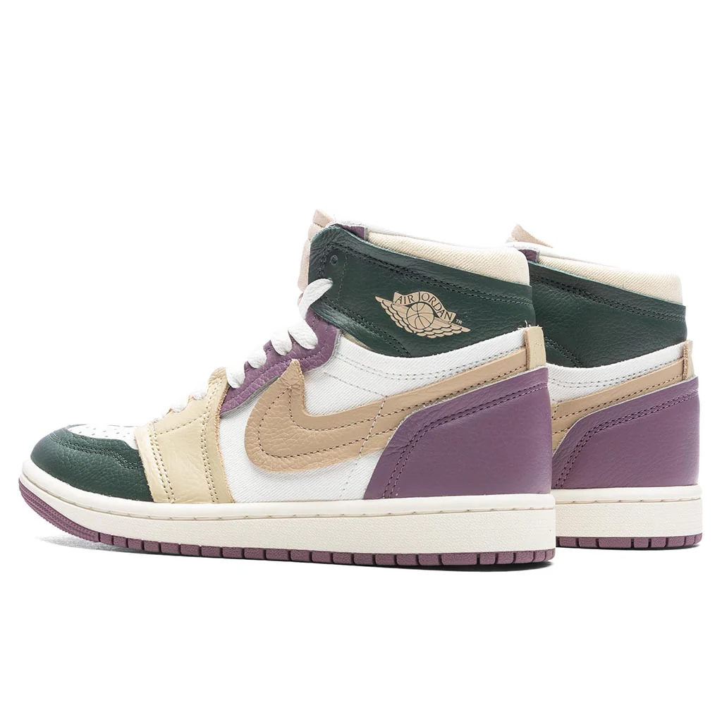 Women's Air Jordan 1 High MM - Galactic Jade/Desert/Sail - Image 3