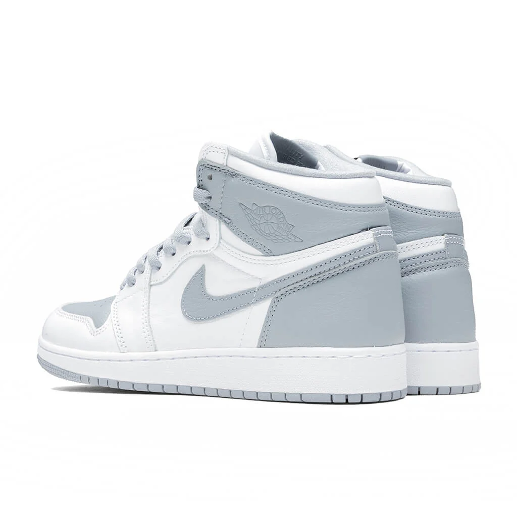 Air Jordan 1 Retro High OG (GS) - Stealth/White - Image 3