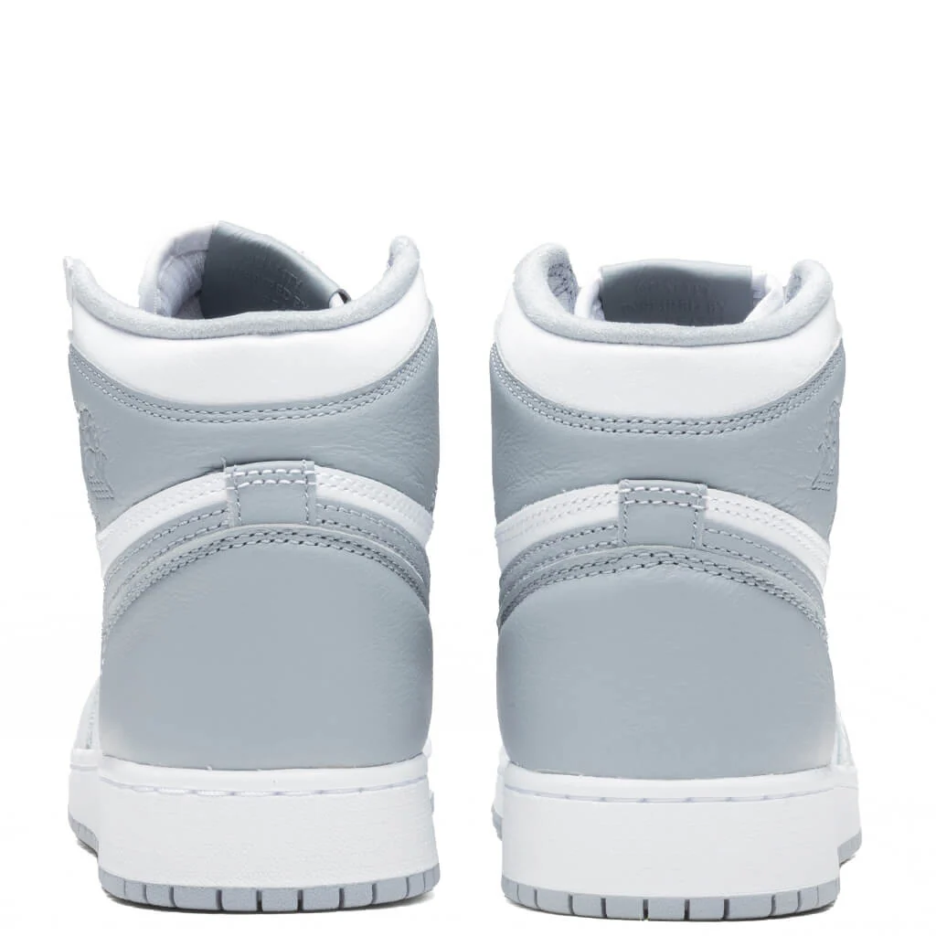 Air Jordan 1 Retro High OG (GS) - Stealth/White - Image 4