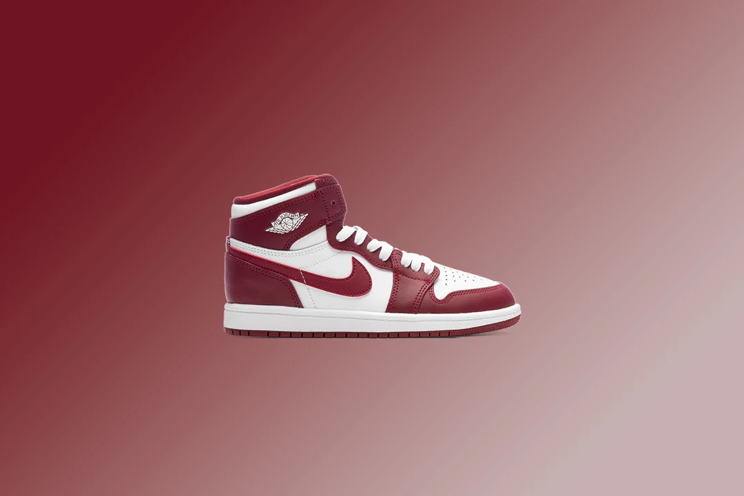 Air Jordan 1 Retro High OG (PS) - White/Team Red - Image 5