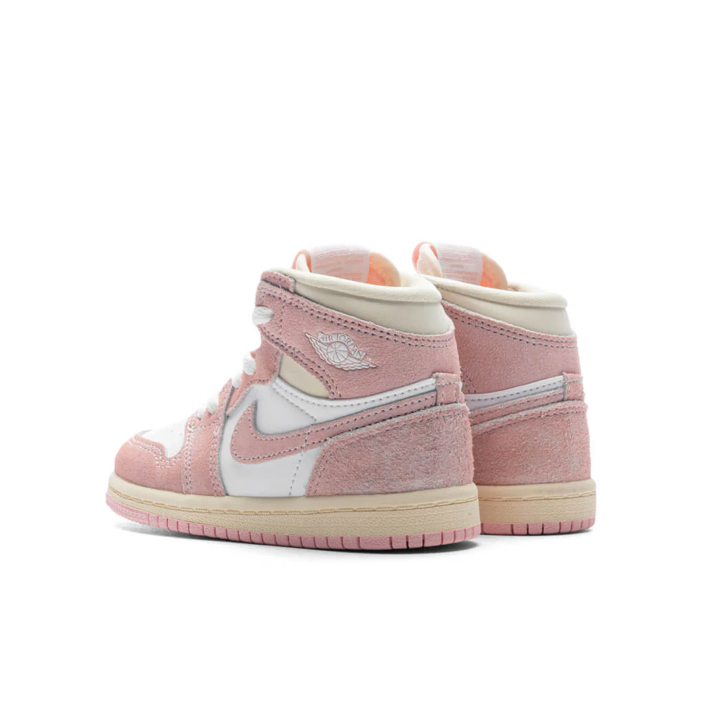 Air Jordan 1 Retro High OG (TD) - Atmosphere/White/Muslin - Image 3