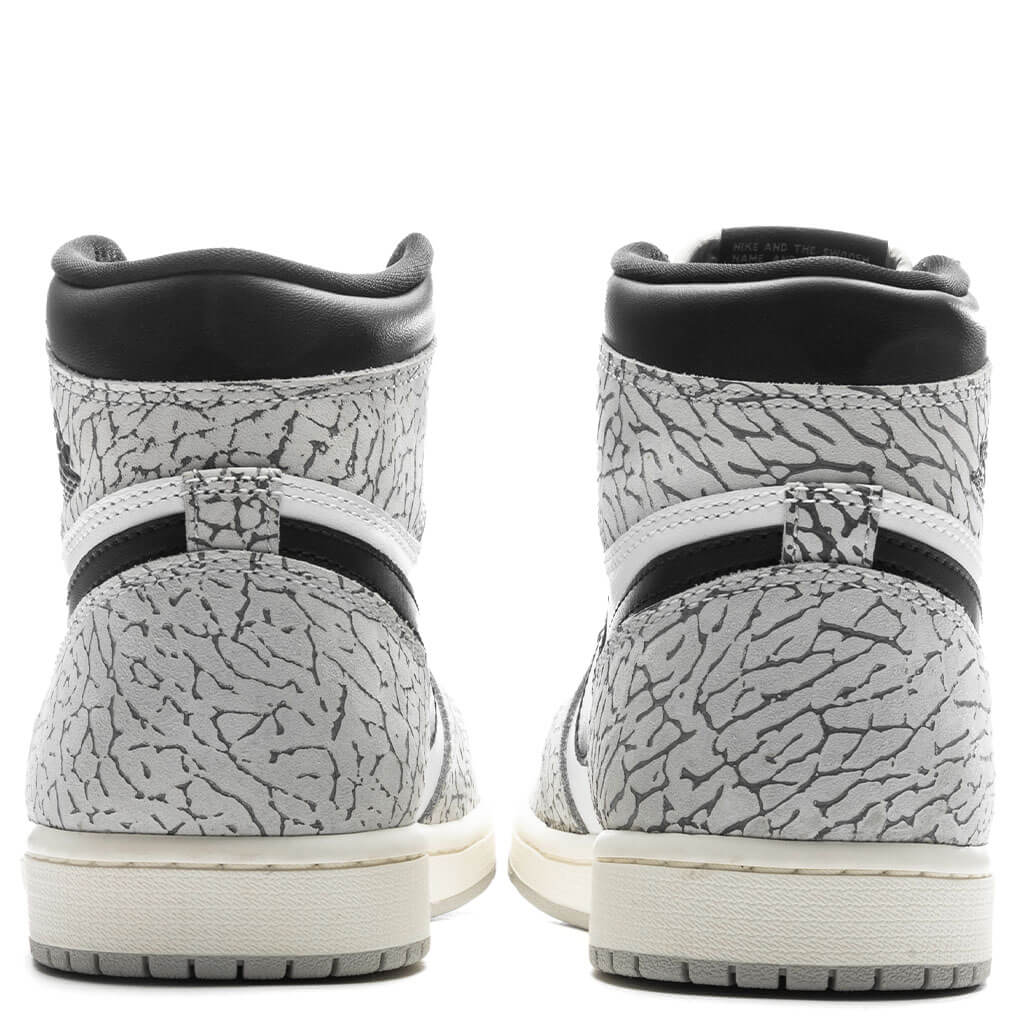 Air Jordan 1 Retro High OG - Tech Grey/Muslin/Black - Image 4