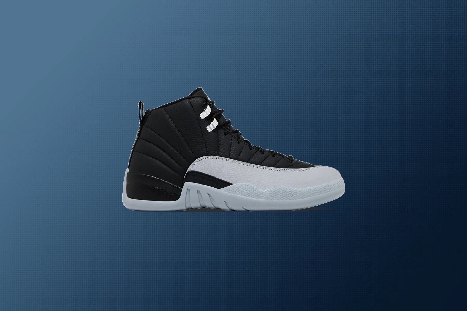 Air Jordan 12 Retro Barons - Black/Wolf Grey/White - Image 2