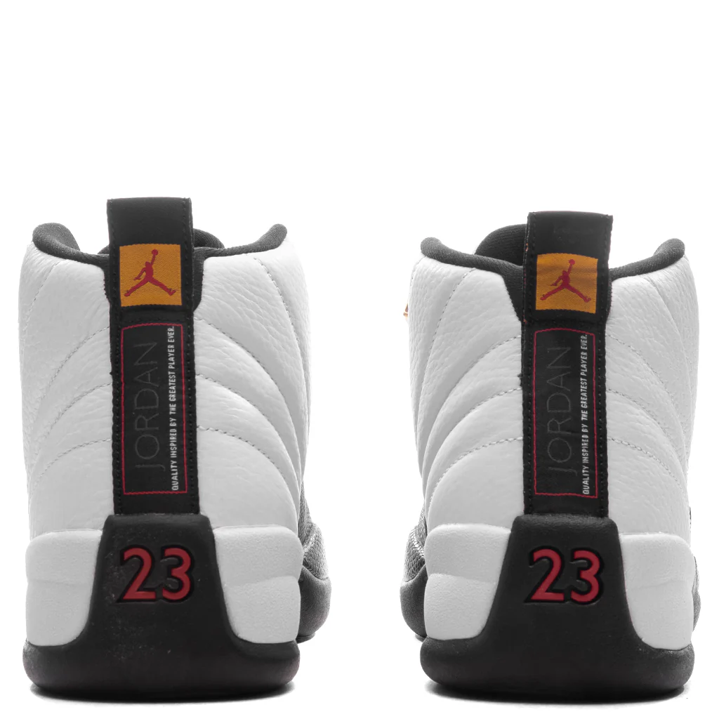 Air Jordan 12 Retro 'Taxi' - White/Black/Taxi - Image 4