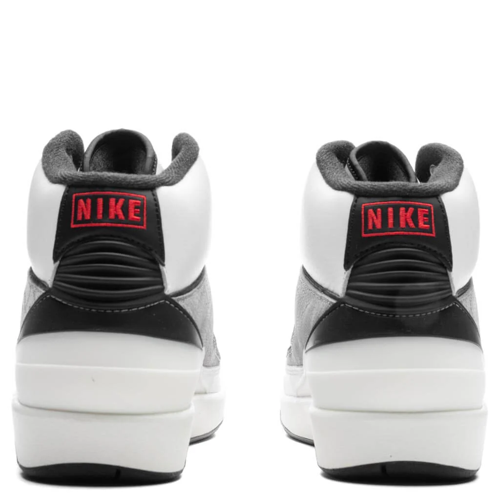 Air Jordan 2 Retro 'Python' - White/Fire Red/Cement Grey - Image 4