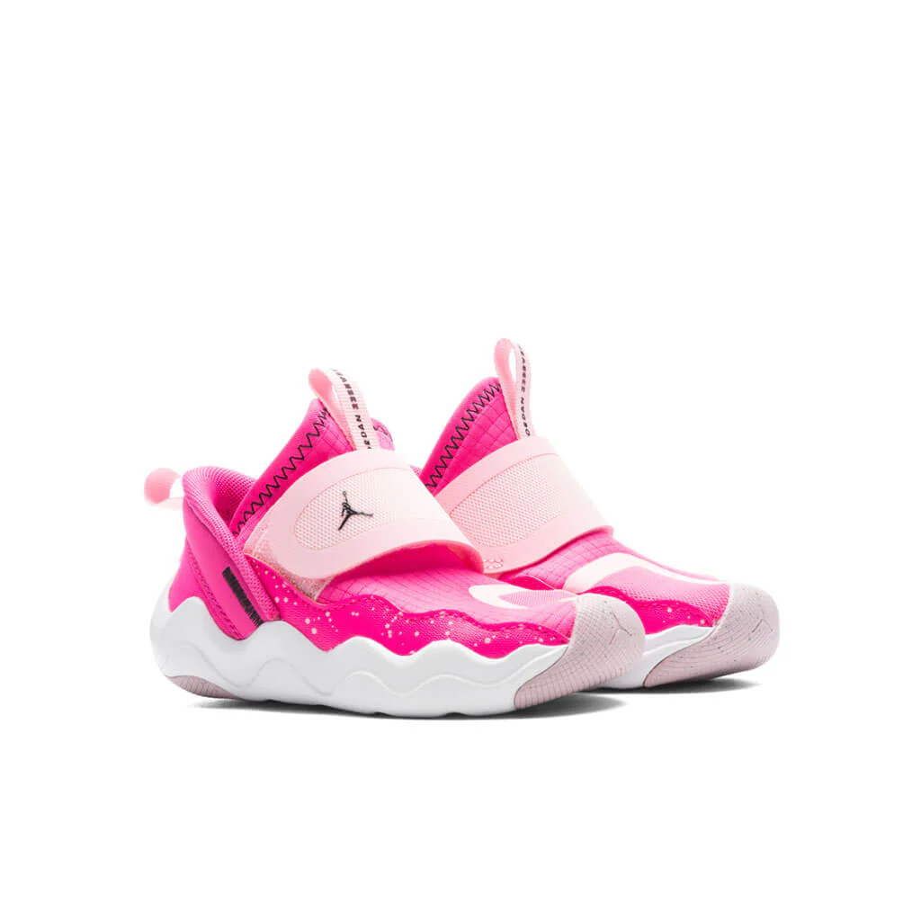 Air Jordan 23/7 (TD) - Fierce Pink/Black/Med Soft Pink - Image 2