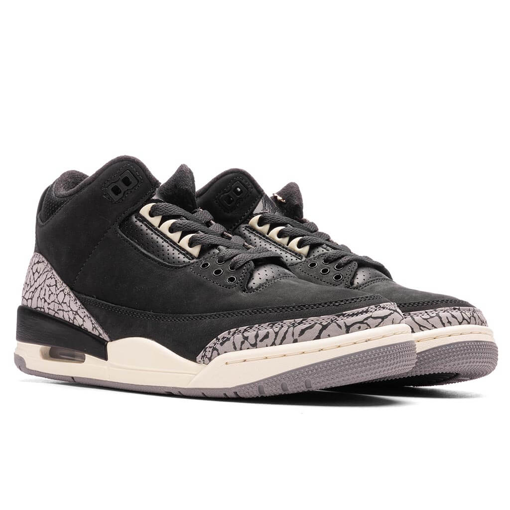 Women's Air Jordan 3 Retro - Off Noir/Black/Sail - Image 2