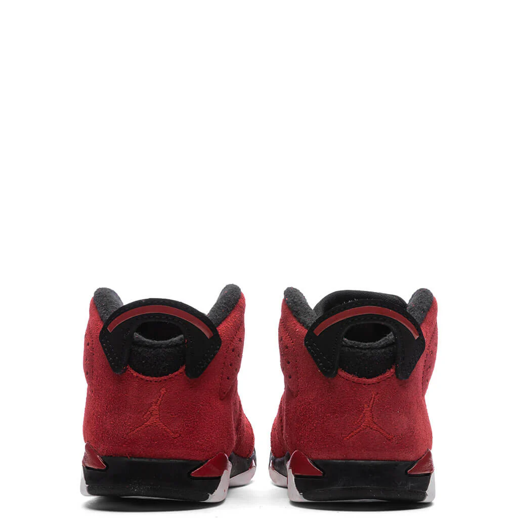 Air Jordan 6 Retro (TD) Toro Bravo - Varsity Red/Black - Image 4
