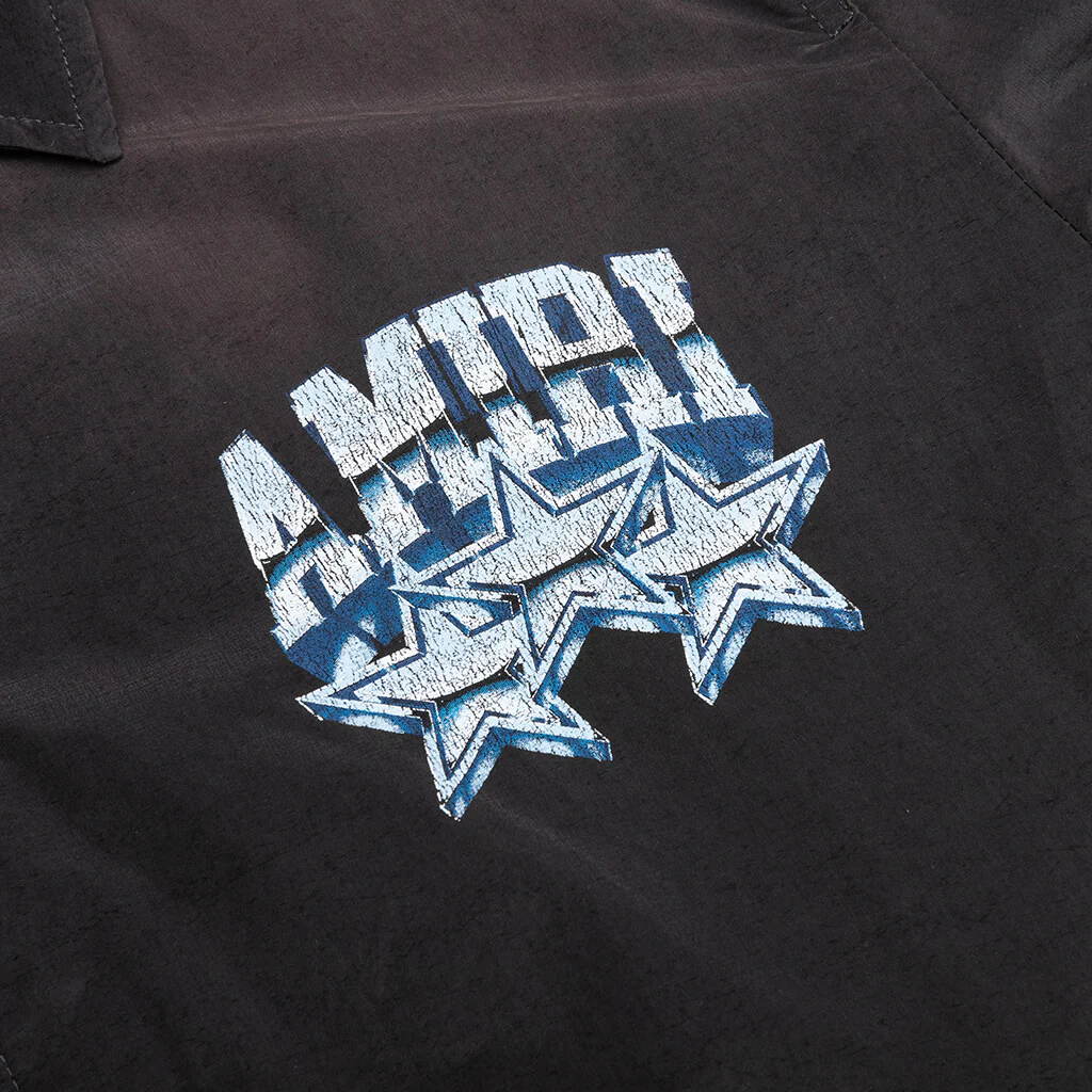 Championship Coach Jacket - Black - Image 4