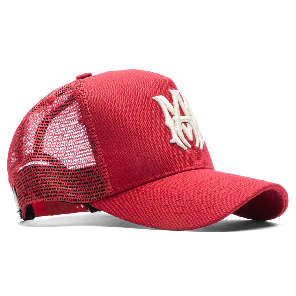 MA Logo Trucker Hat - Red - Image 3