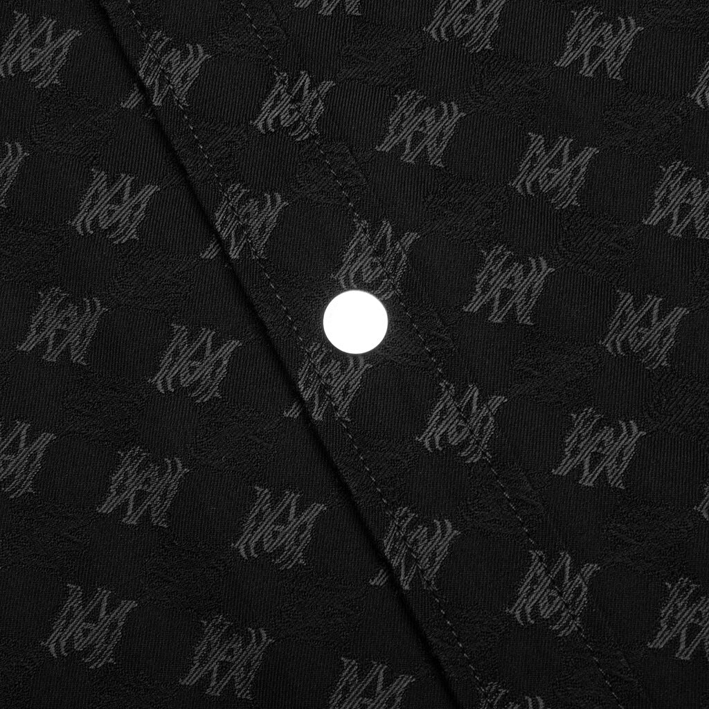 MA Quad Jacquard Shirt - Black - Image 4