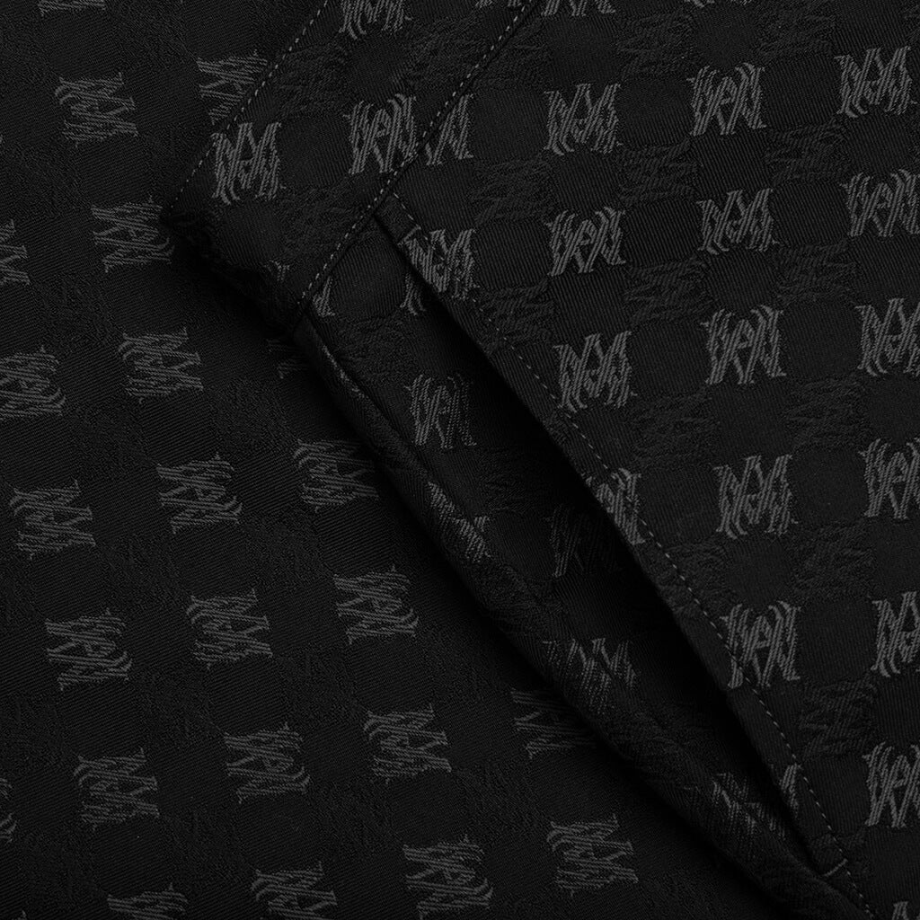 MA Quad Jacquard Short - Black - Image 4