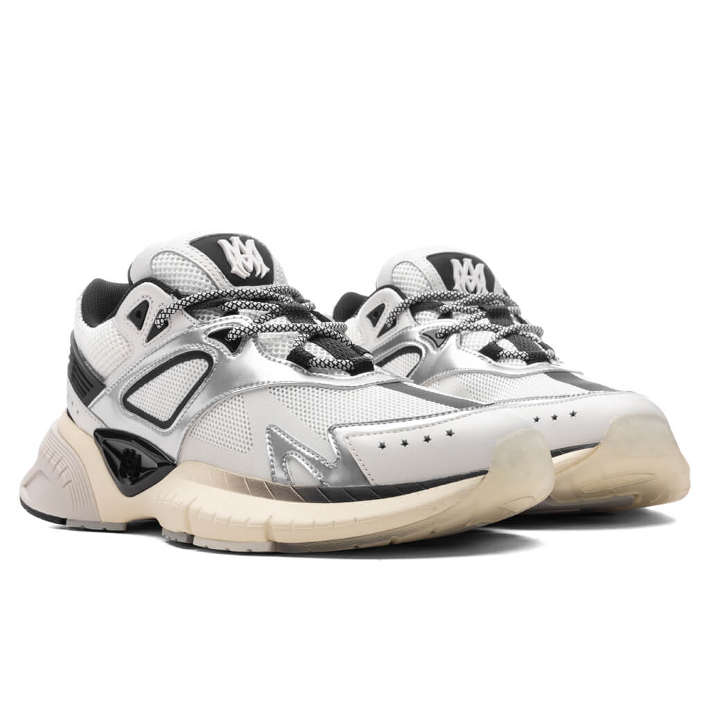 Ma Runner - Black/White/Silver - Image 2