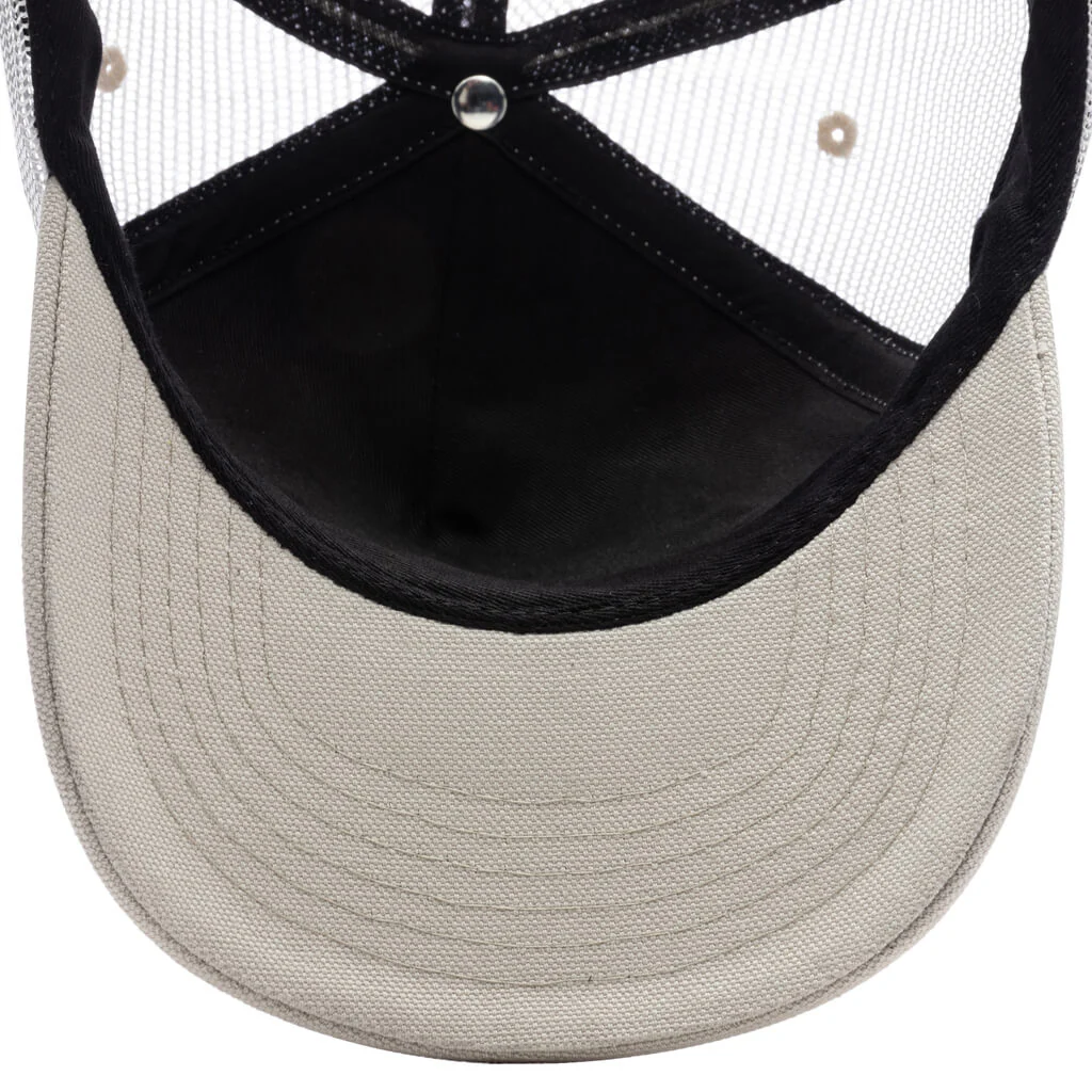 Staggered Logo Trucker - Marshmallow - Image 5