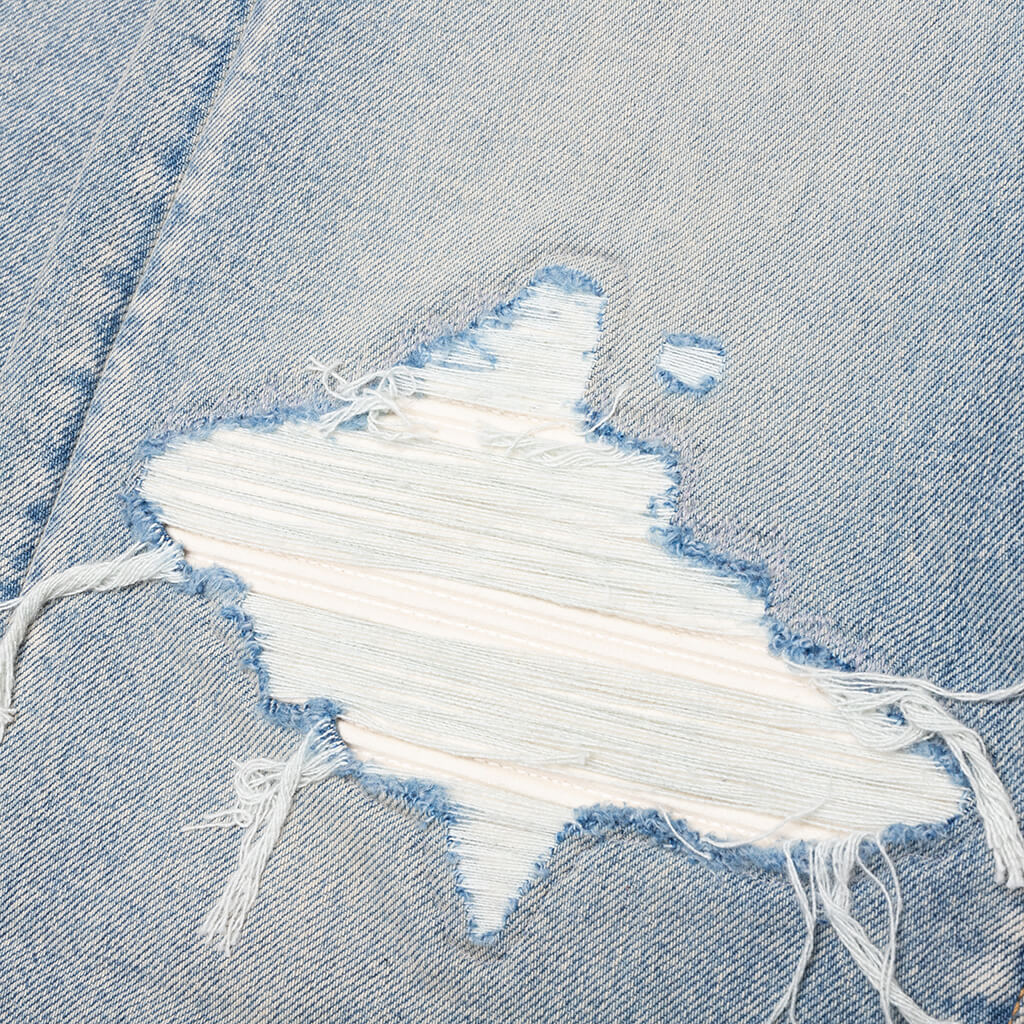 Suede Straight MX1 Jean - Antique Indigo - Image 3