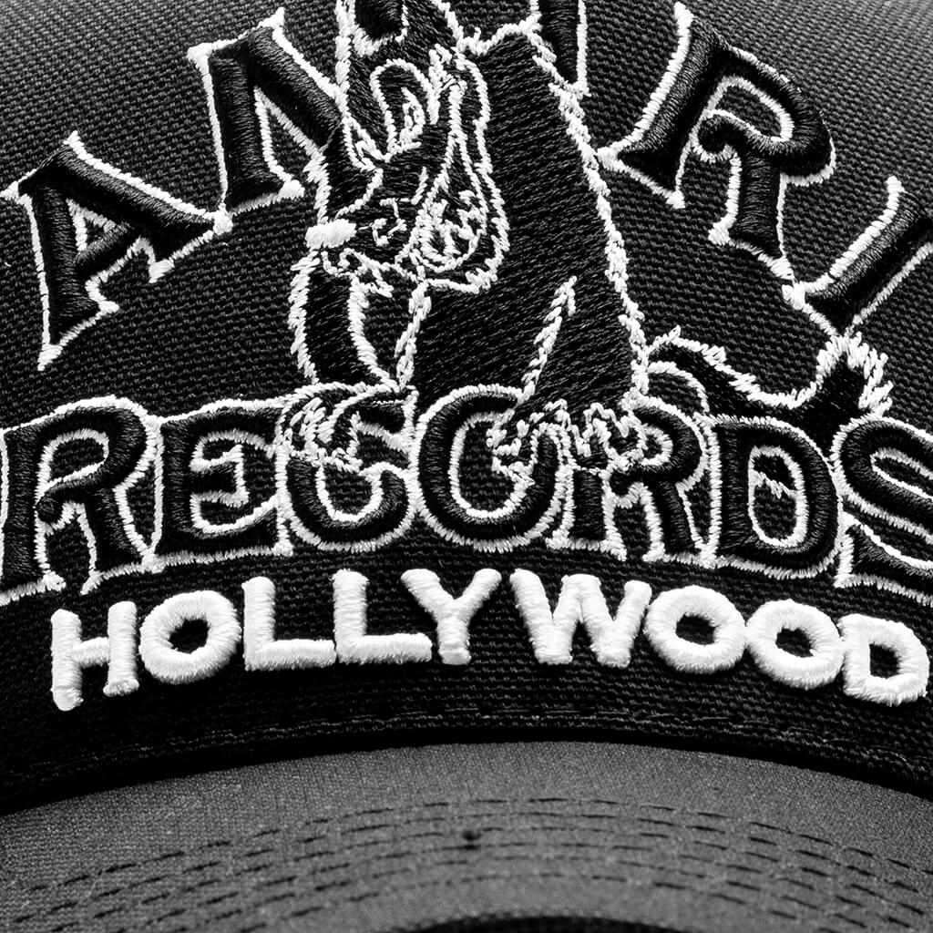 Wolf Logo Trucker Hat - Black - Image 2
