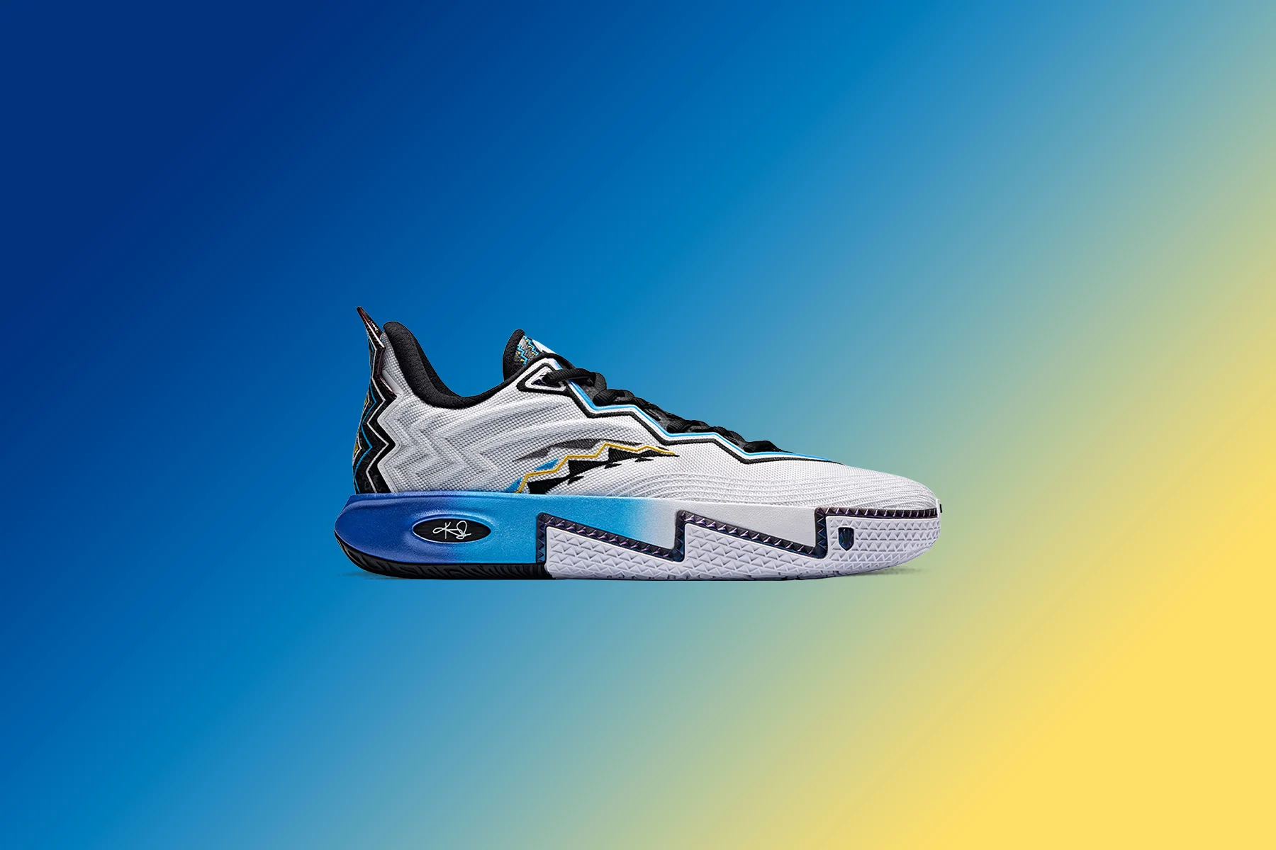 ANTA x Kyrie Irving Kai 2 'Dallas' - White/Black - Image 5