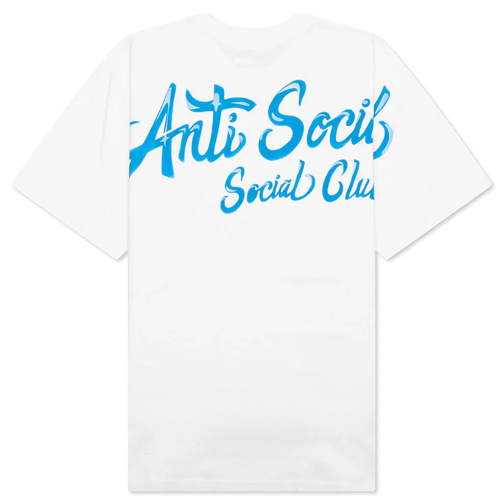 Airbrush Mind Games Tee - White - Image 2