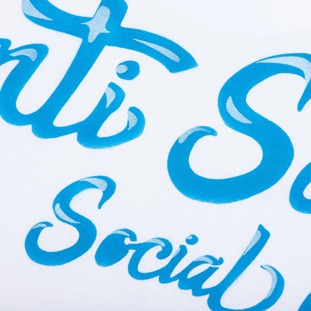 Airbrush Mind Games Tee - White - Image 3