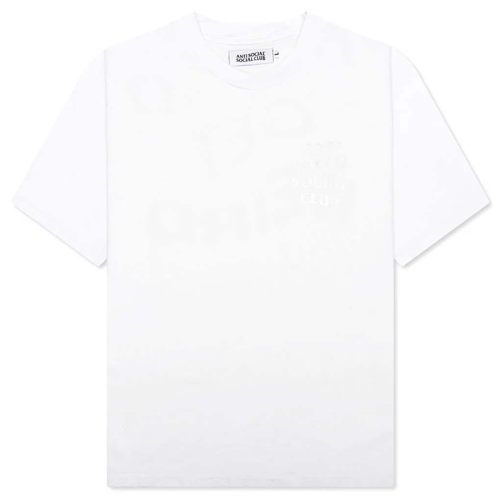 Get Weird Hologram Tee - White