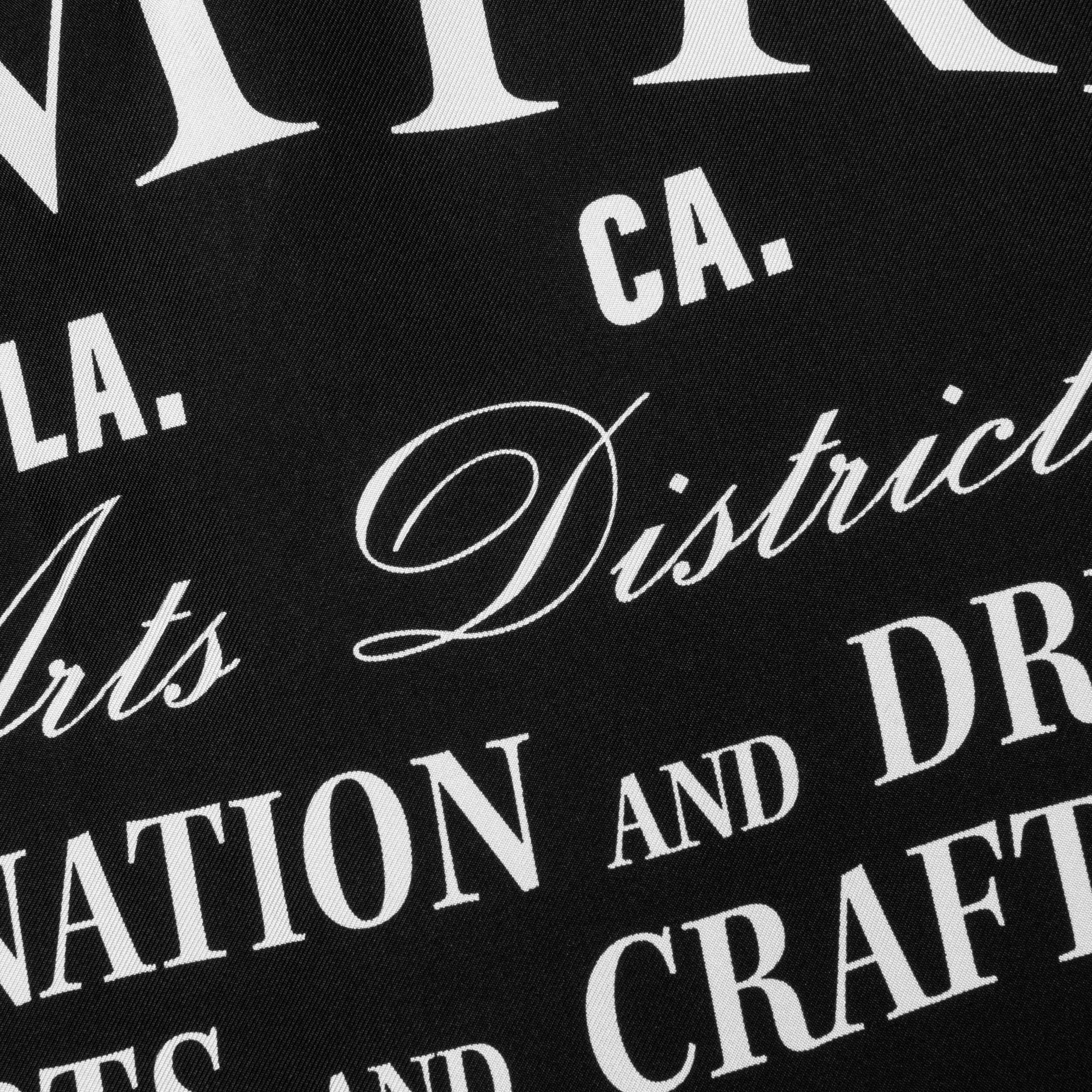 Arts District Silk Shirt - Black - Image 4