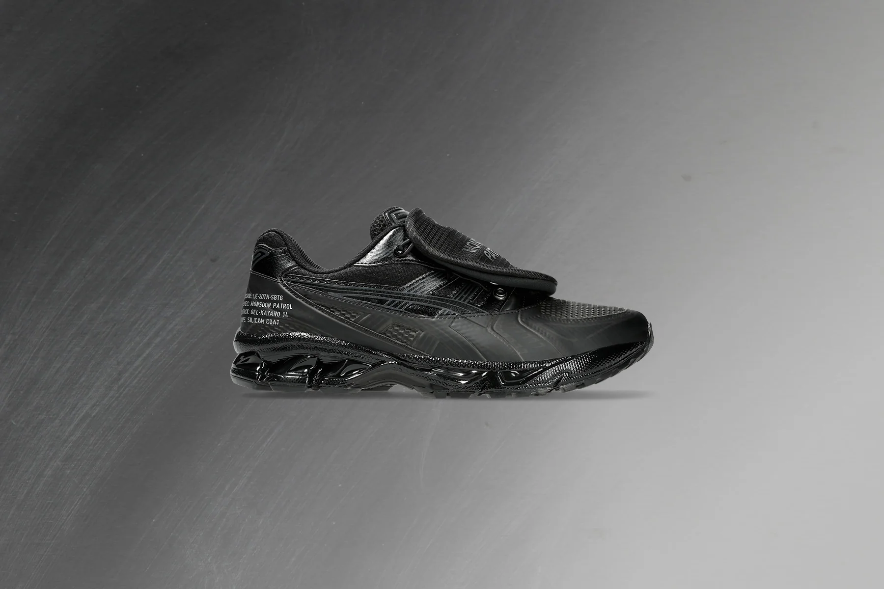 Asics x SBTG x Limited Edt Gel-Kayano 14 - Black/Black - Image 5