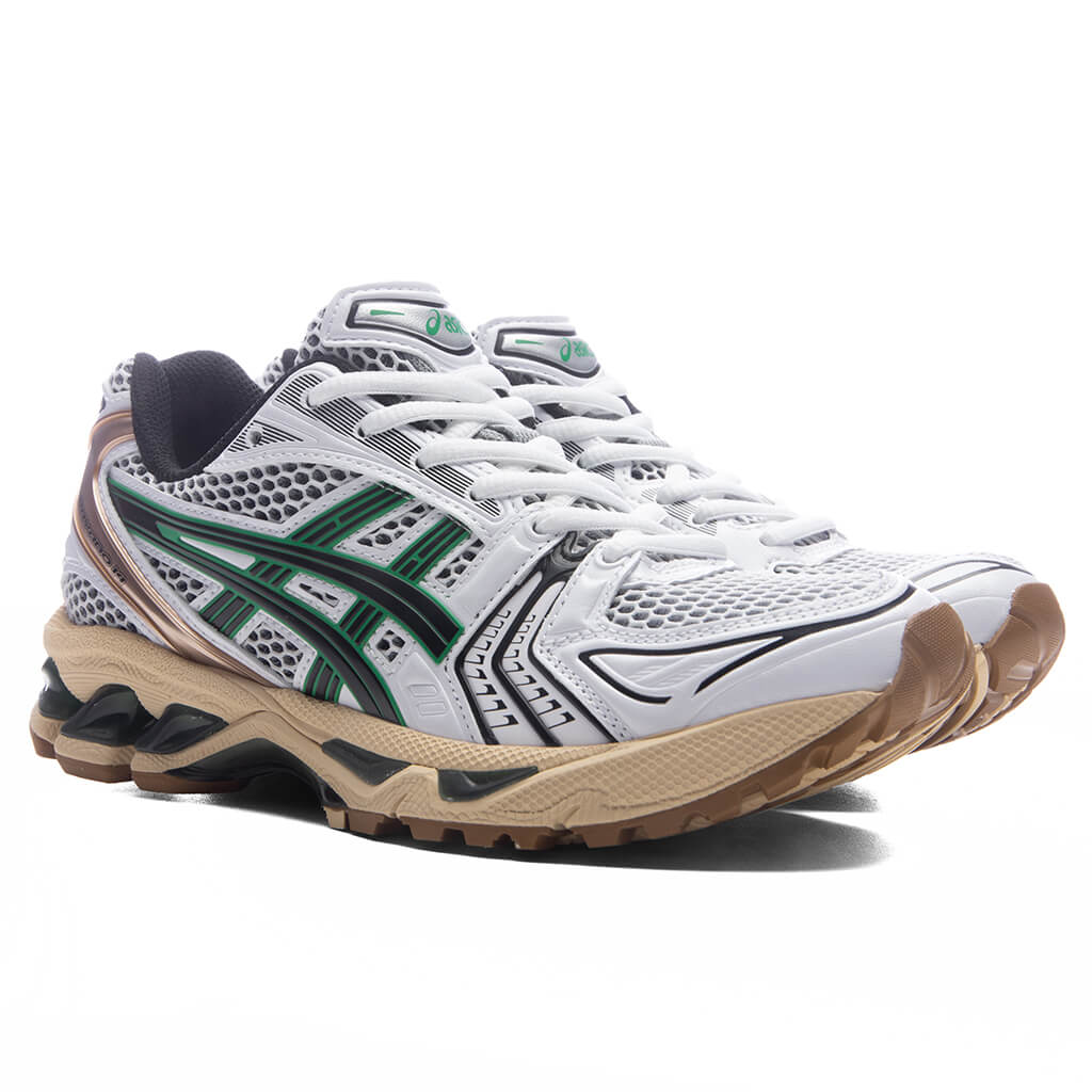 Gel-Kayano 14 - White/Hinoki Beige - Image 2