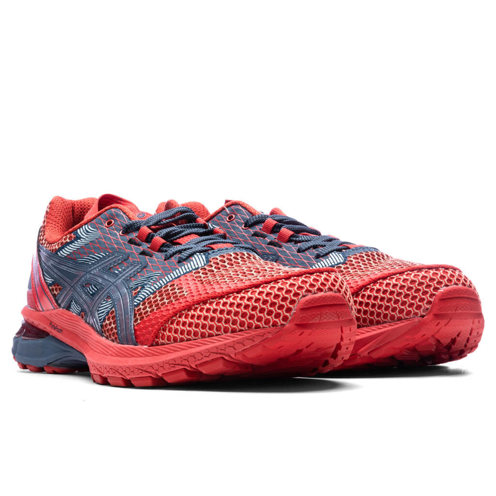 Asics x Kiko Kostadinov US4-S Gel-Terrain - Classic Red/Wood Crepe - Image 2