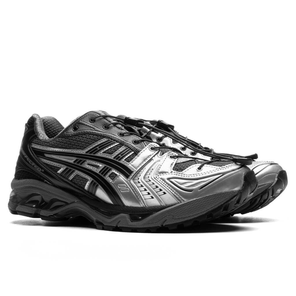 Asics x Unaffected Gel-Kayano 14 - Dark Shadow/Pure Silver - Image 2