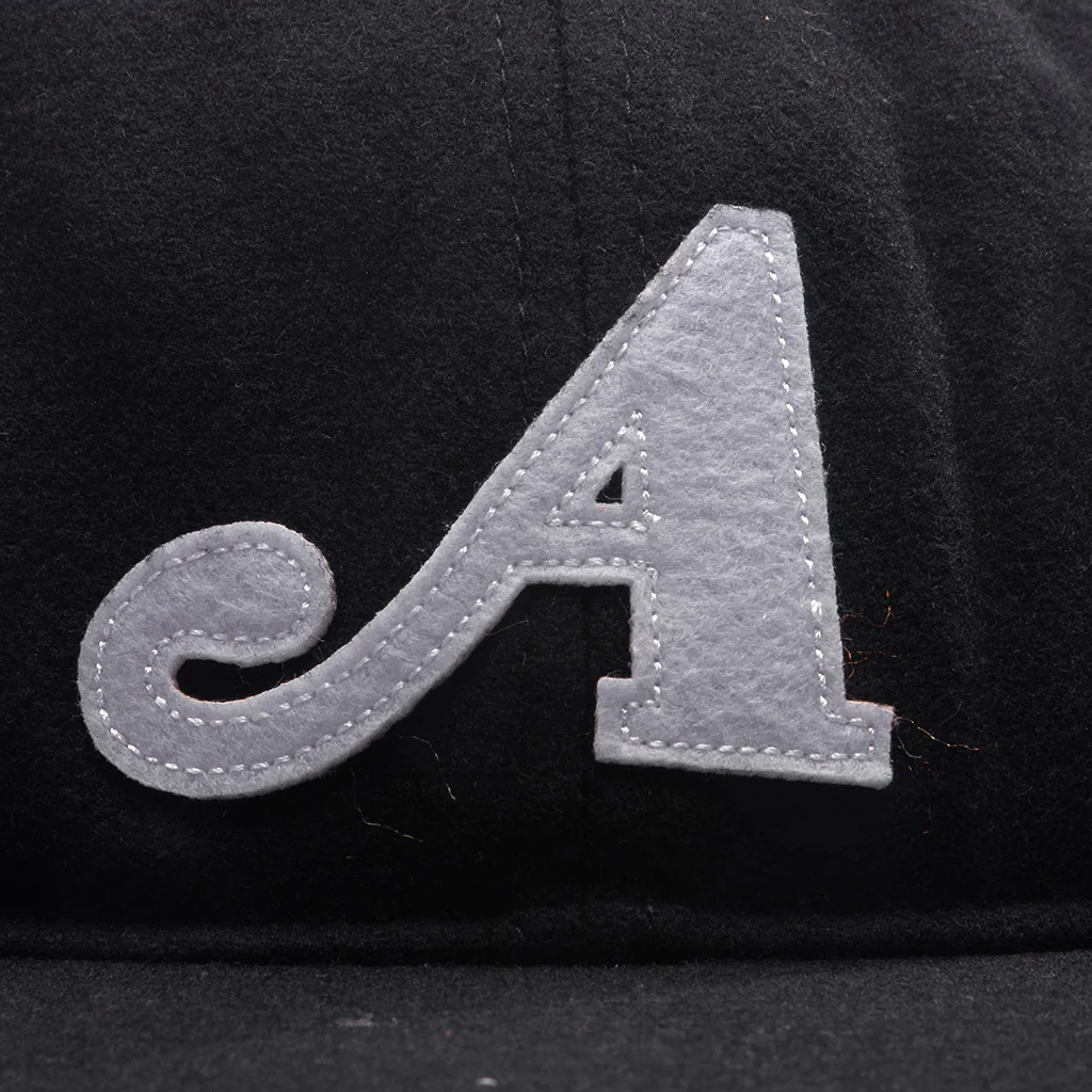 Classic "A" Hat - Black - Image 2