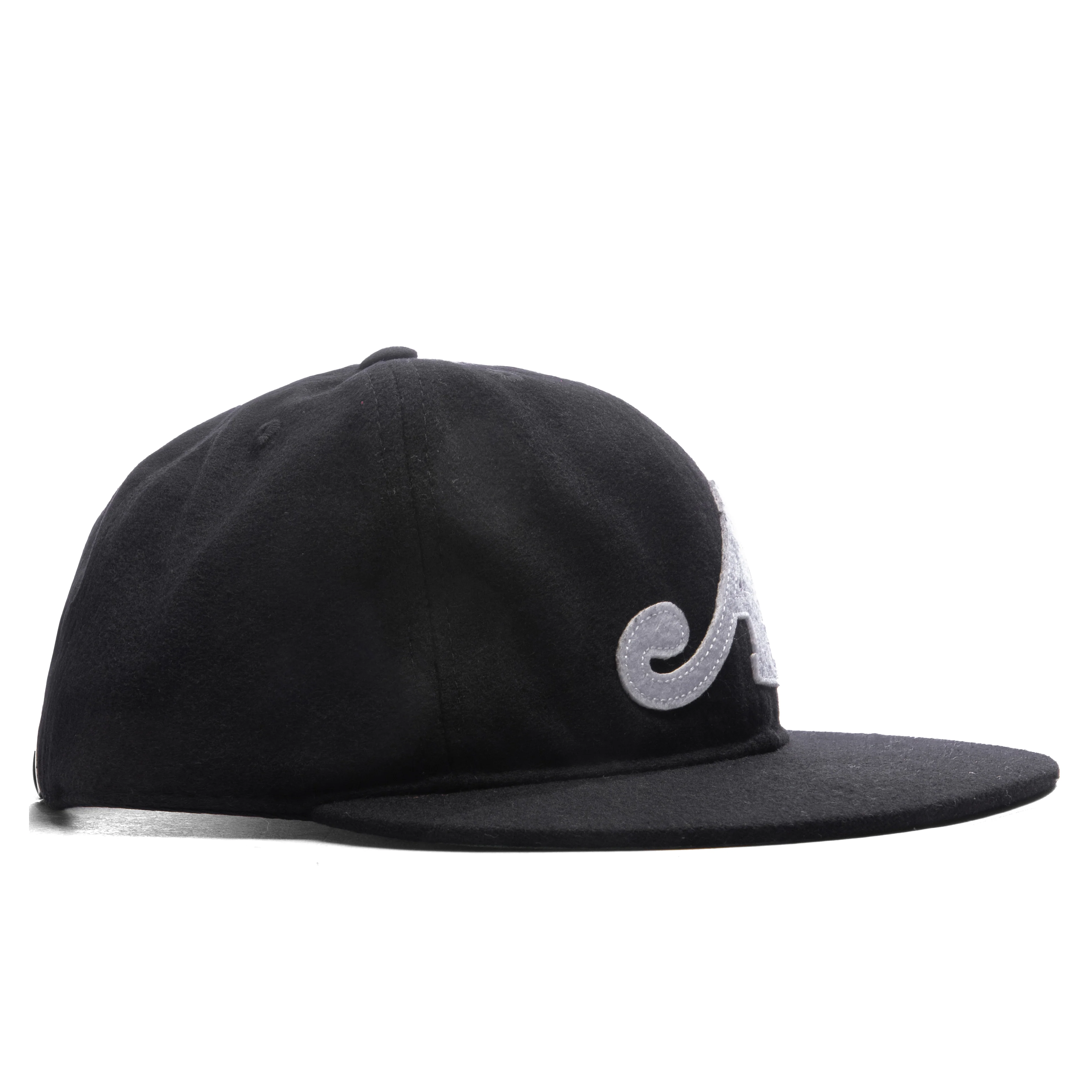 Classic "A" Hat - Black - Image 3